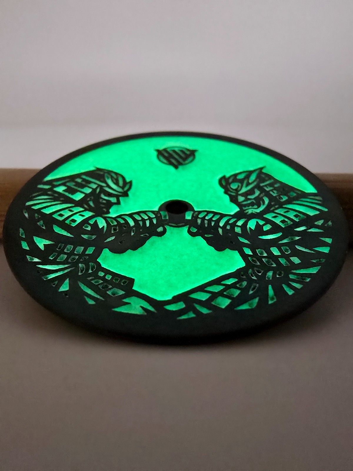 Custom-Made FULL LUME Watch Dial | Samurai – Order any designsize