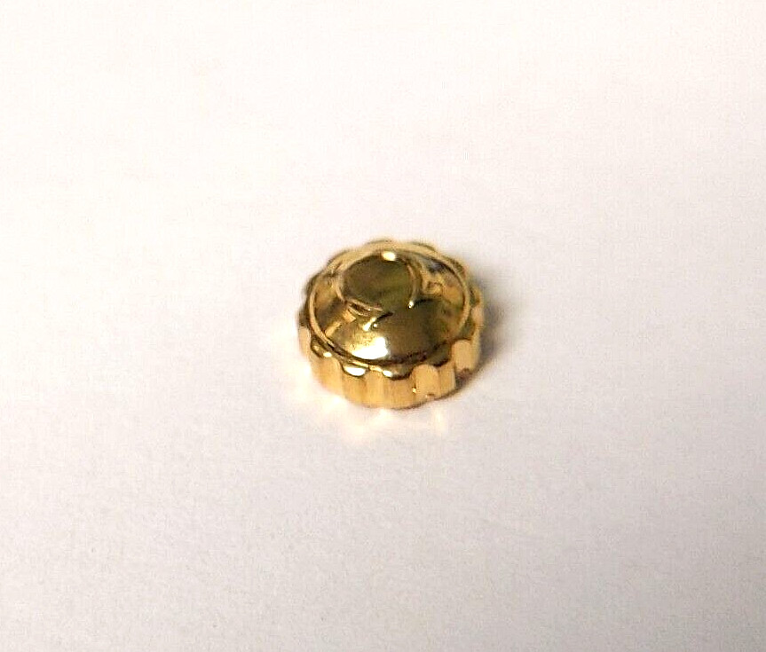 Swiss Made Unbranded Crown to fit Omega Yellow 5.0mm x 2.0 T10Y flower shape