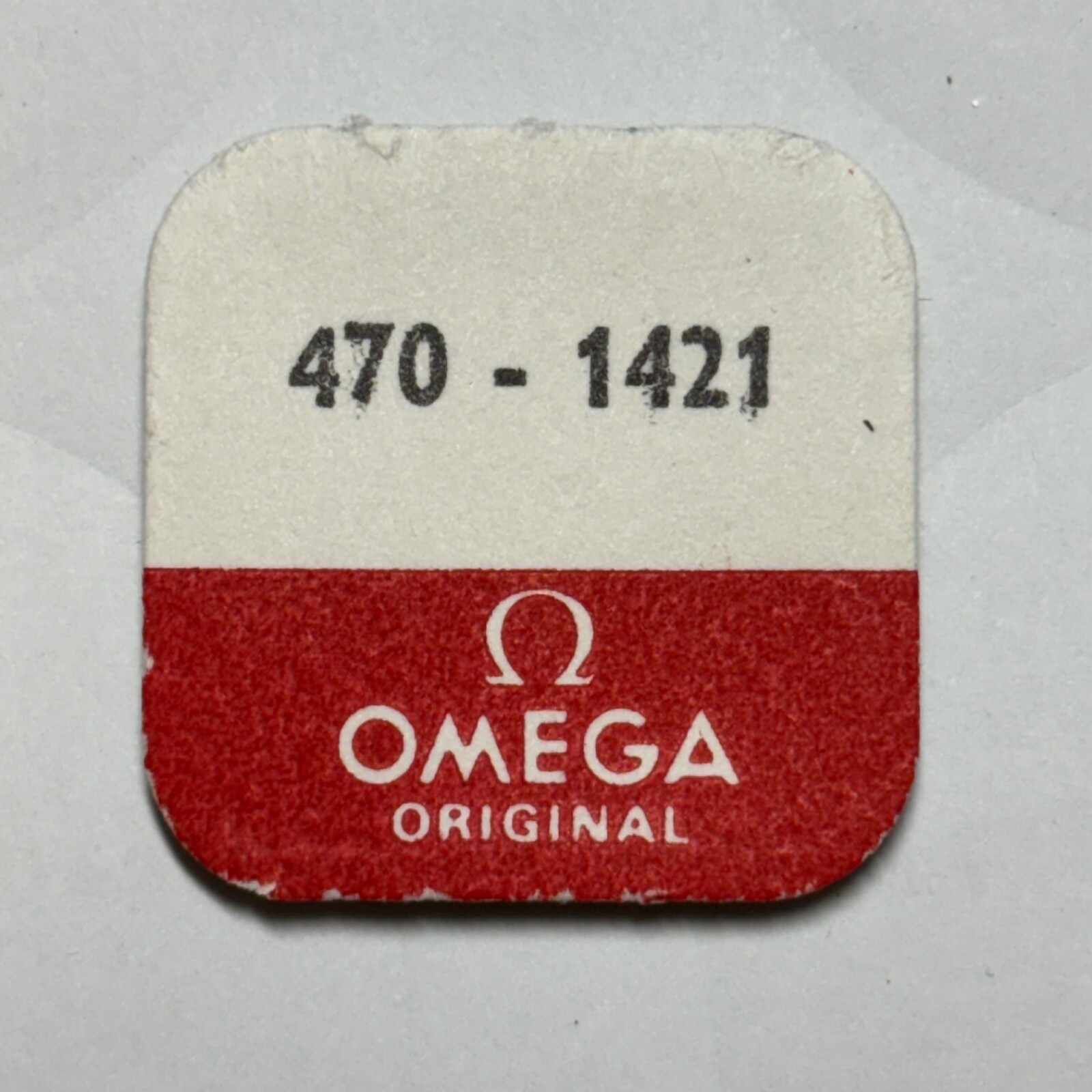OMEGA watch part vintage original Reversing Wheels Mounted Part #1421 Cal. 470