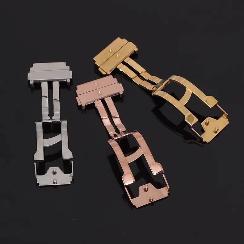 New Generic 22MM 24MM Gold Color Deployment Clasp Buckle To Fit Hublot Watch