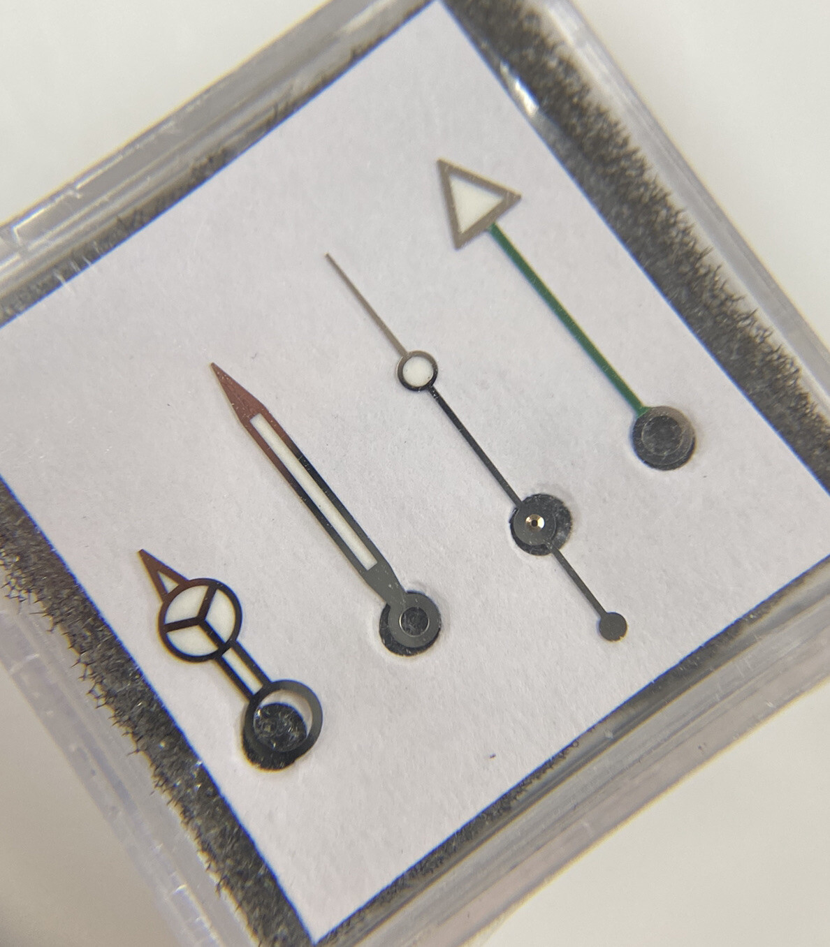 Swiss Made Steel Hands w/ Green Arrow for Rolex GMT Master II 116710LN Cal 3186