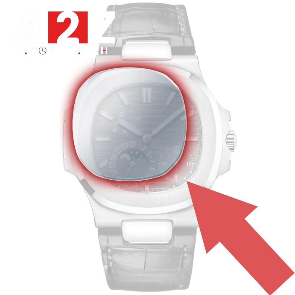 Sapphire Watch Crystal Glass for PP Patek Philippe Nautilus 5711/5712/5726