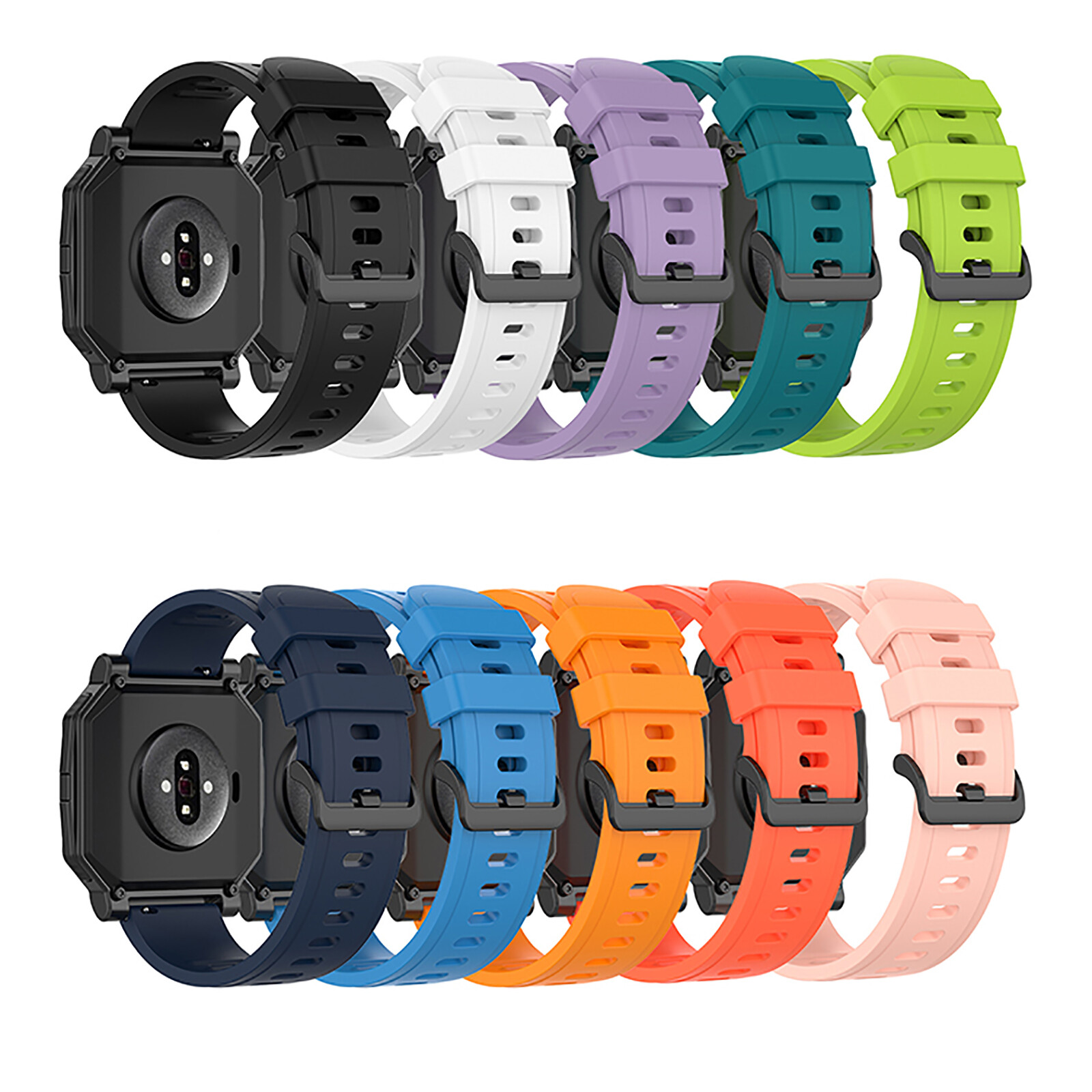 For Huami Amazfit Neo Watch Silicone Watch Band Strap Wristwatch With Tool Knife