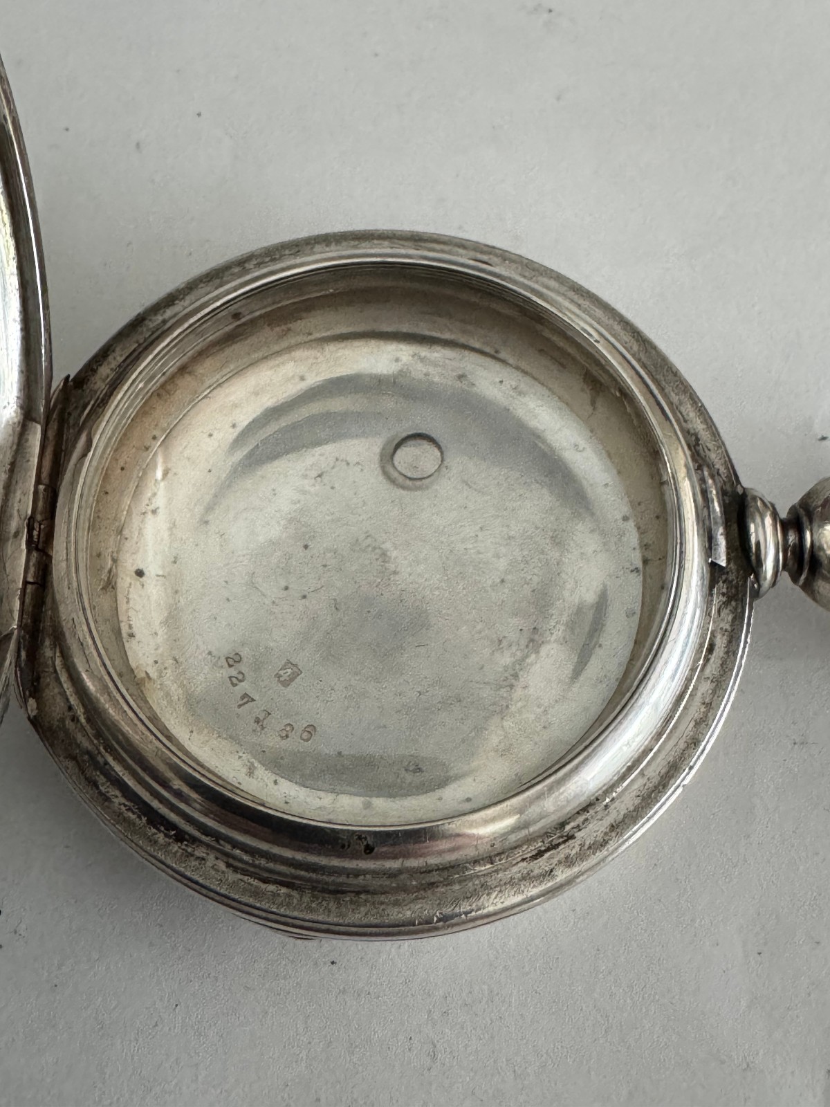 VINTAGE BIG 4OZ DUEBER COIN SILVER HUNTING POCKET WATCH CASE KEY WIND/ KEY SET