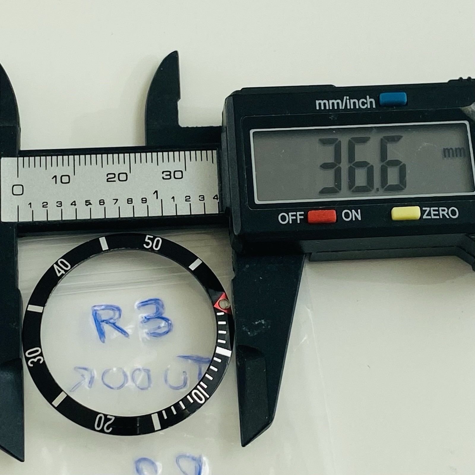 Tudor ( Rolex ) Black Insert For Black Bay Fifty Eight 39mm Model Ref 79030 R3