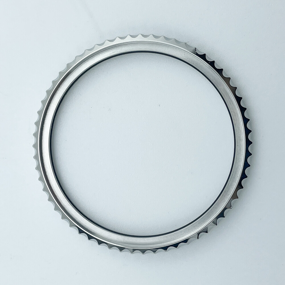 SKX007 SKX009 SRPD Sub Slim Bezel Silver Polished Finish 316L Steel Watch Mods