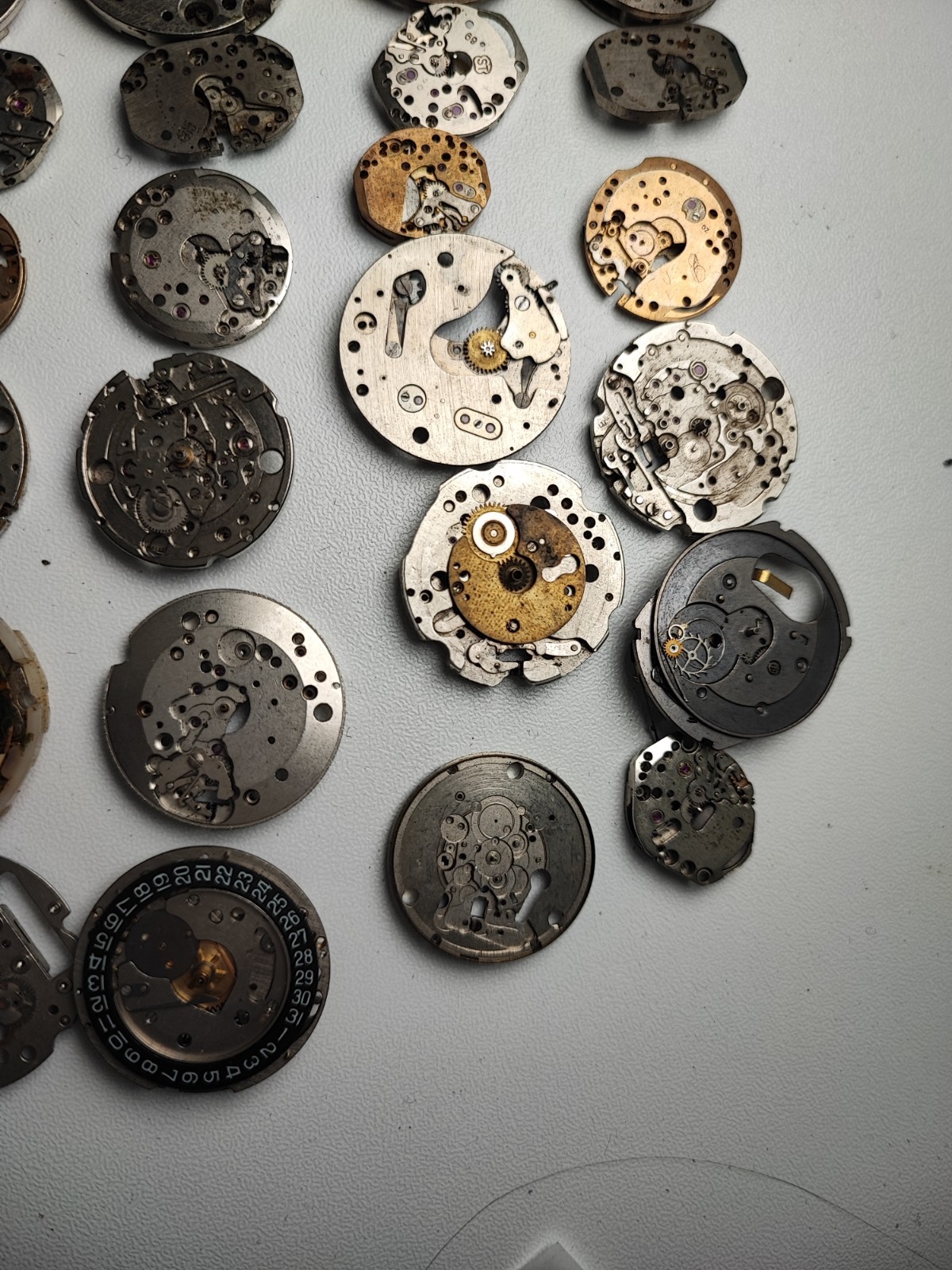 mix Watch Main Plate platinum lot watchmaker ut int fe as st rw jej bfg others