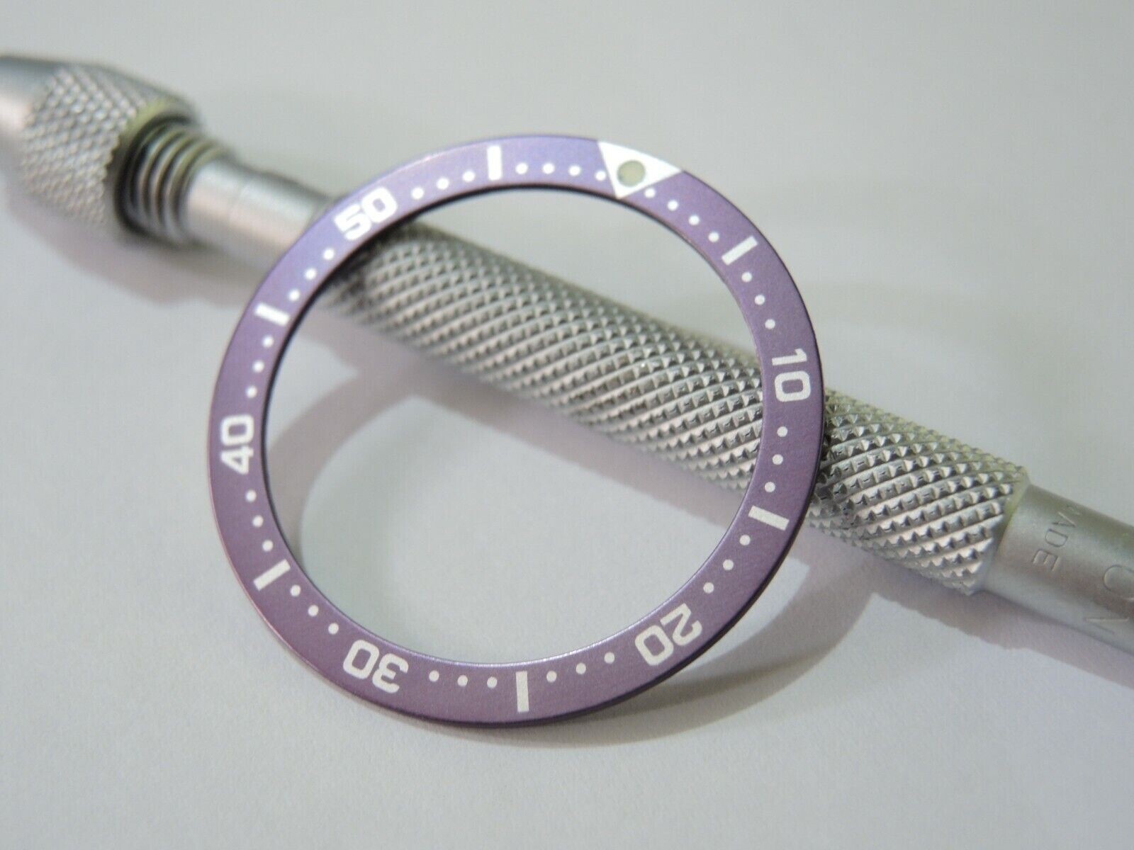 NEW PURPLE BEZEL INSERT 33.5MM MEDIUM DIVERS SKX013 (7S26-0030) /4205-0150 WATCH