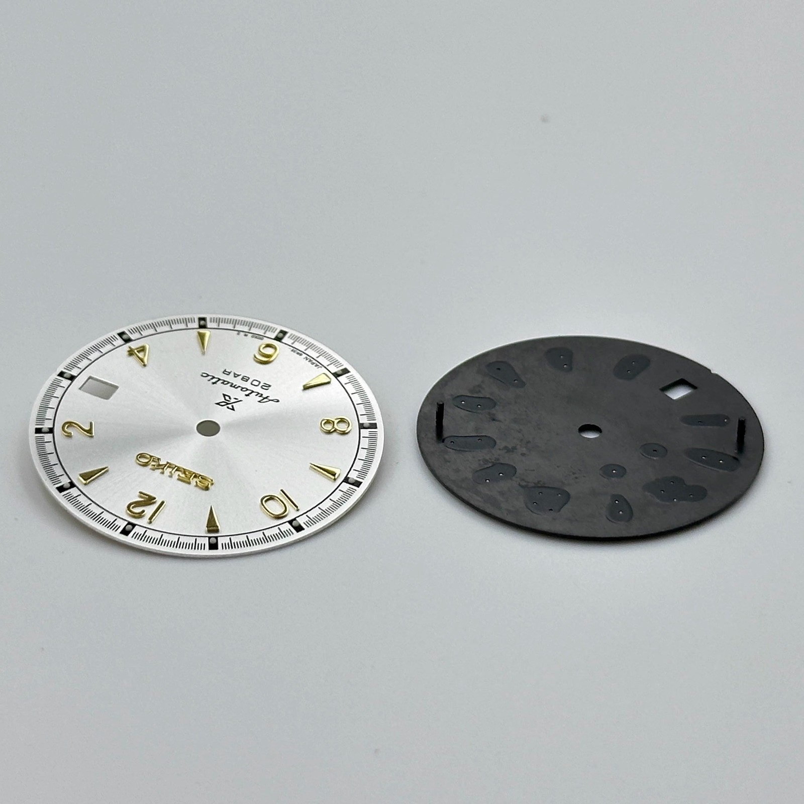 30mm Sunburst pattern Watch Dial Green Luminous for Nh35 NH36 Movement