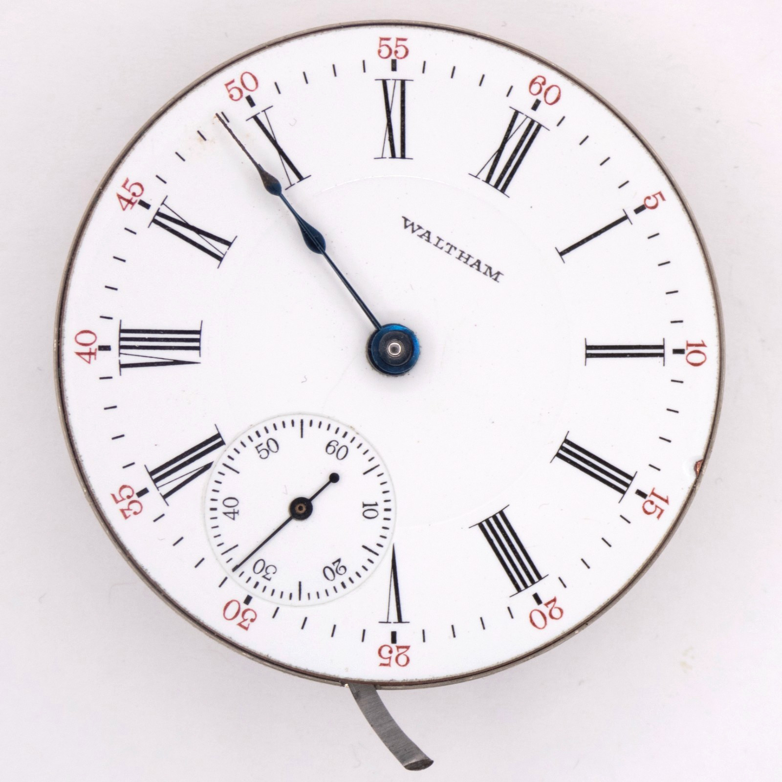 Waltham Grade No. 825 18-Size 17-Jewel Lever-Set Antique Pocket Watch Movement