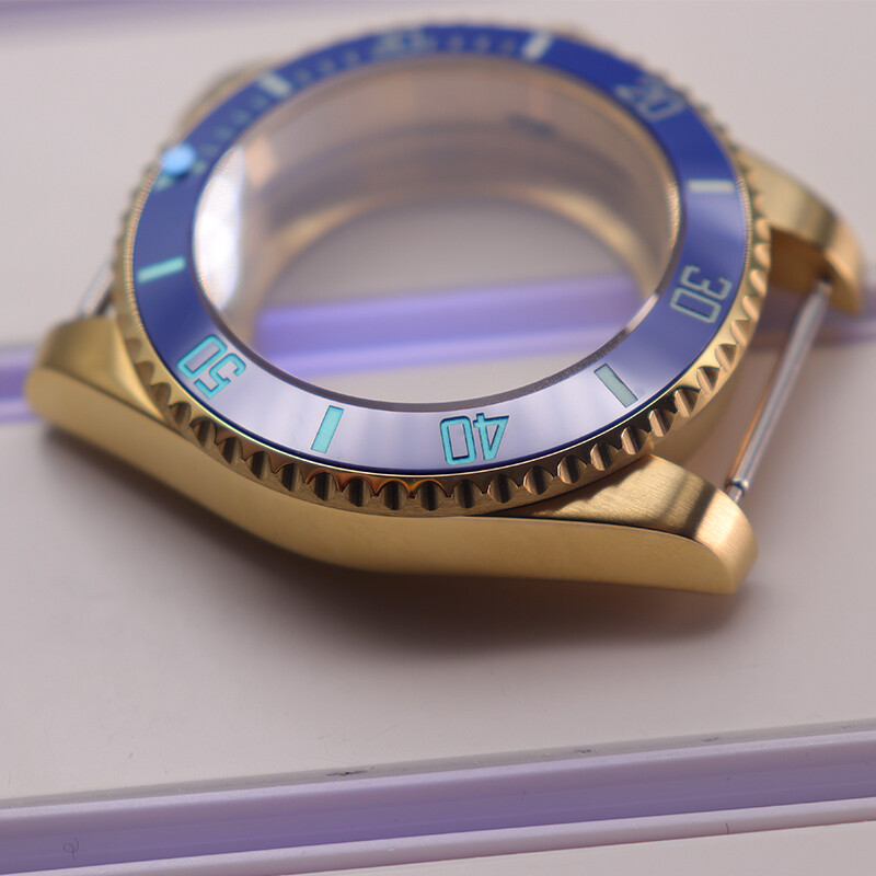 40mm Diving Watch Case C3 Luminous Bezel For Seiko NH35 NH34 NH36 Movement 8215