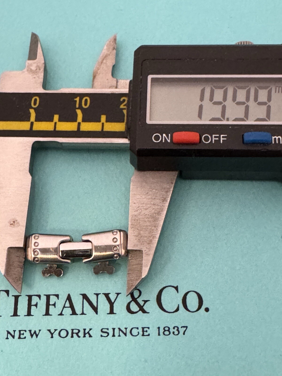 Tiffany & Co WATCH LINK STREAM AMERICA WATCH SERIES 20 MM Sterling Silver SWISS