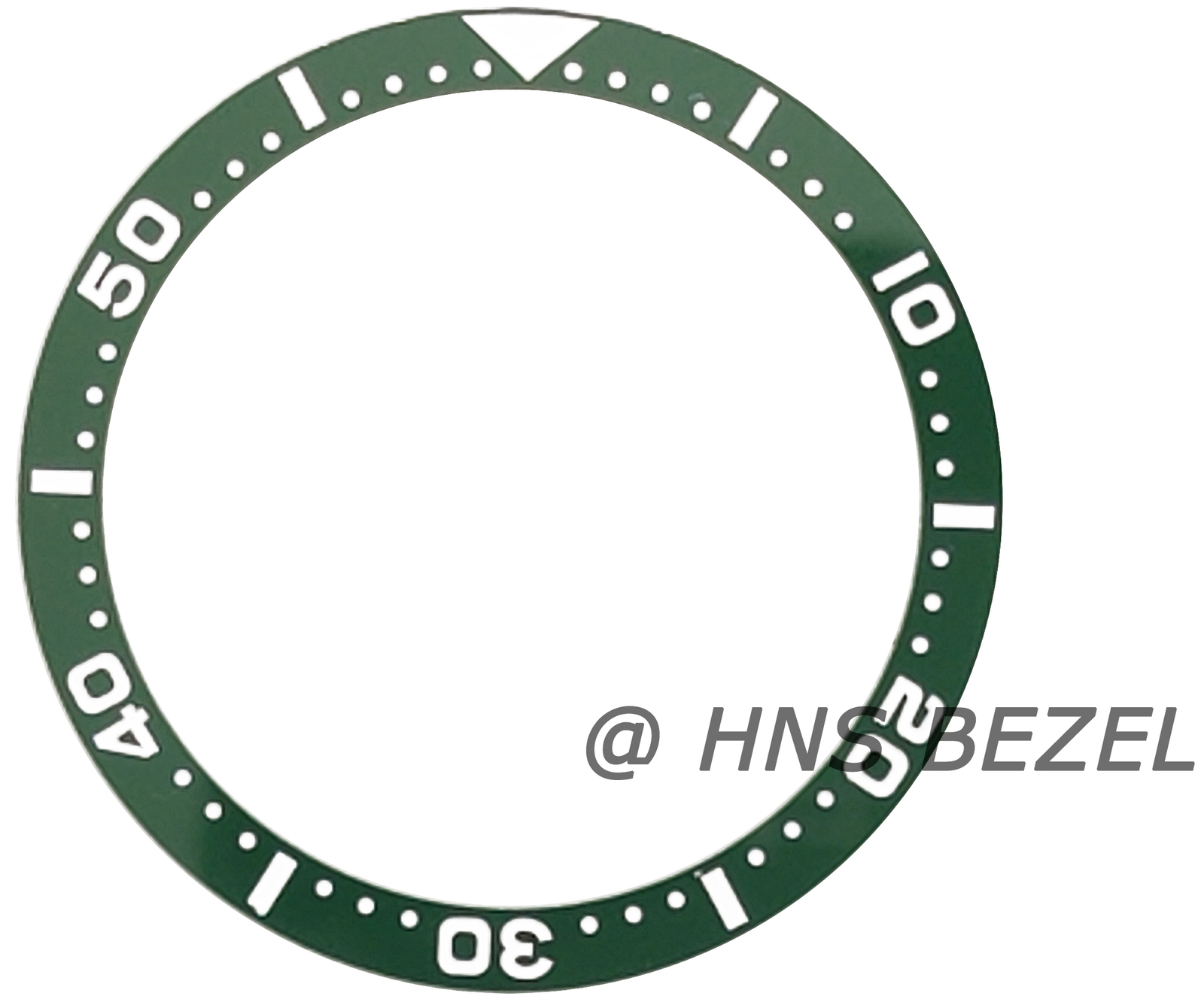 GREEN CERAMIC BEZEL INSERT FOR SEIKO 6105 8110 7002 6309 7S26 0020 6306 SKX007 