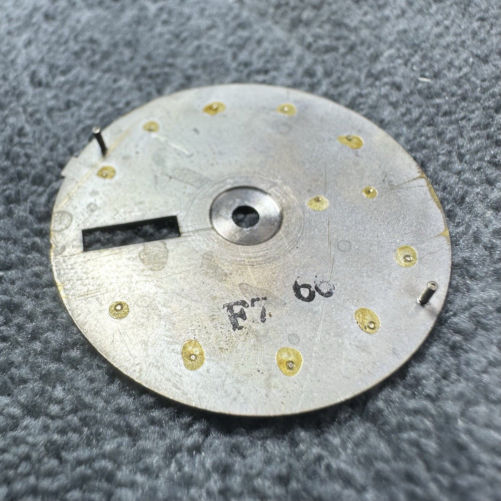 GENUINE NEW OLD STOCK DIAL FOR VINTAGE SEIKO 7006-6020 DIAMATIC GRAY