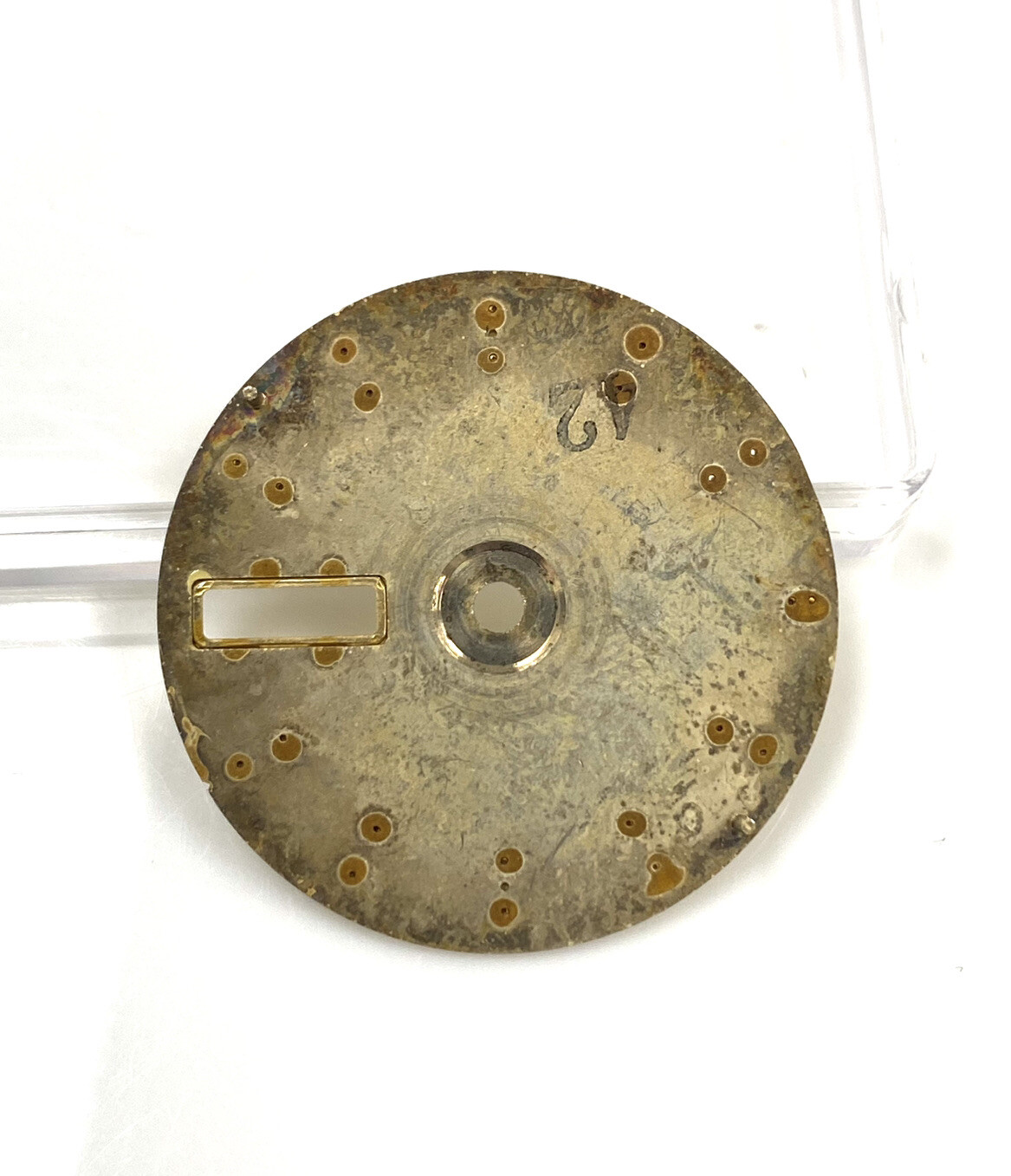 Genuine Seiko Automatic 17 Jewels Gold Dial Day/Date 7006-7029 28.5mm