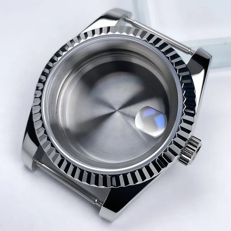 36mm/39mm NH35 Case Sapphire Glass DJ 28.5mm Dial Fit NH35 NH36 Watch Case