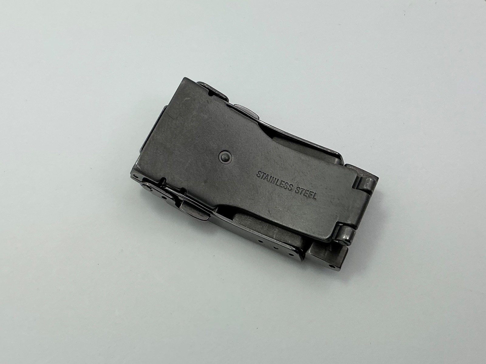 Bulova Model 98B337 Caseback C9692080 Gunmetal Clasp