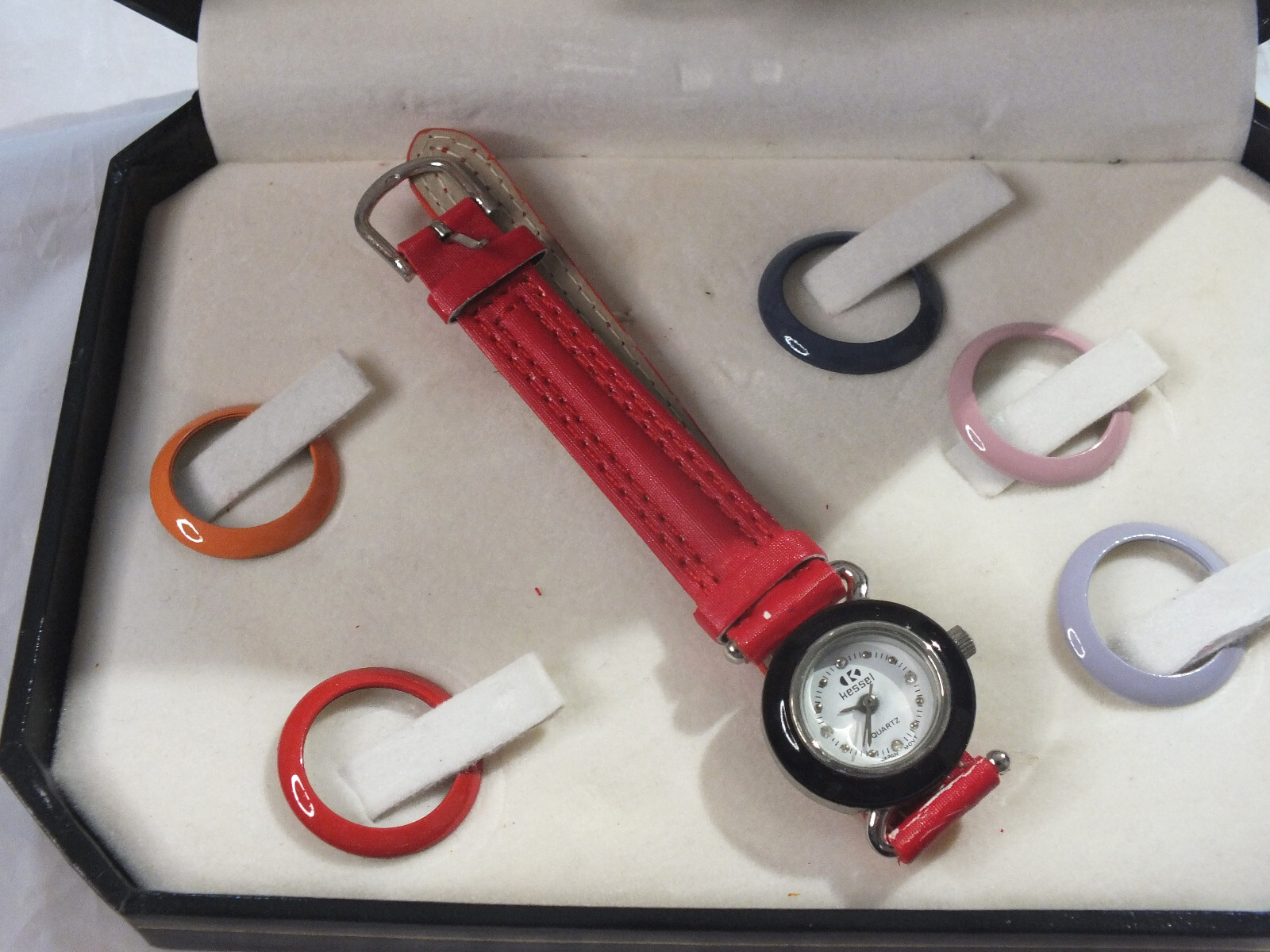 Kessel Japan Watch Interchangeable Watch Set Parts – Red Pink Purple Orange