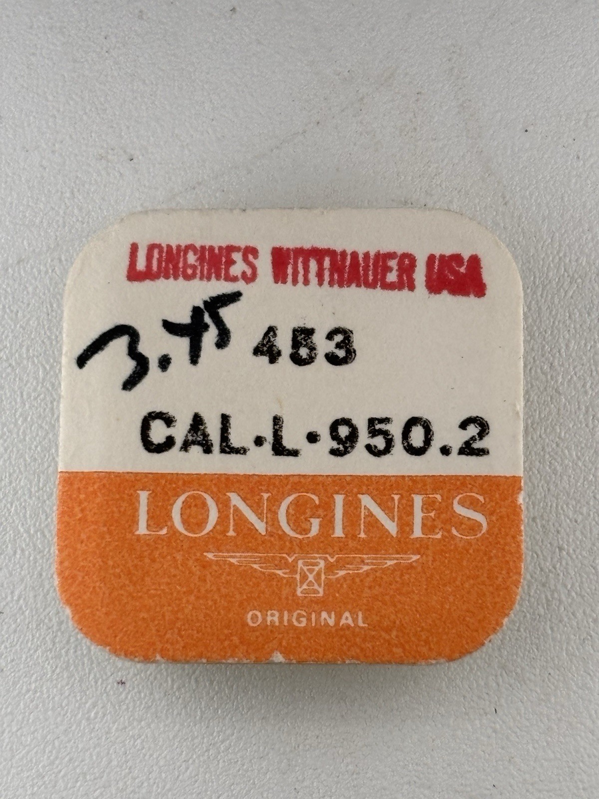 Longines Cal. L. 950.2 Setting Wheel #453 SEALED