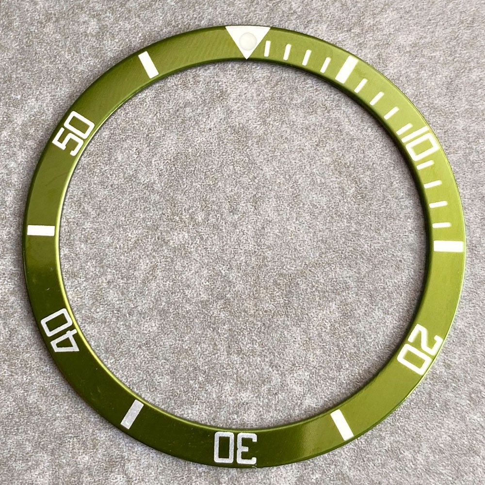 38mm*31.5mm Aluminum Alloy Watch Bezel Ring For 40mm Seiko SKX007 Watch Case