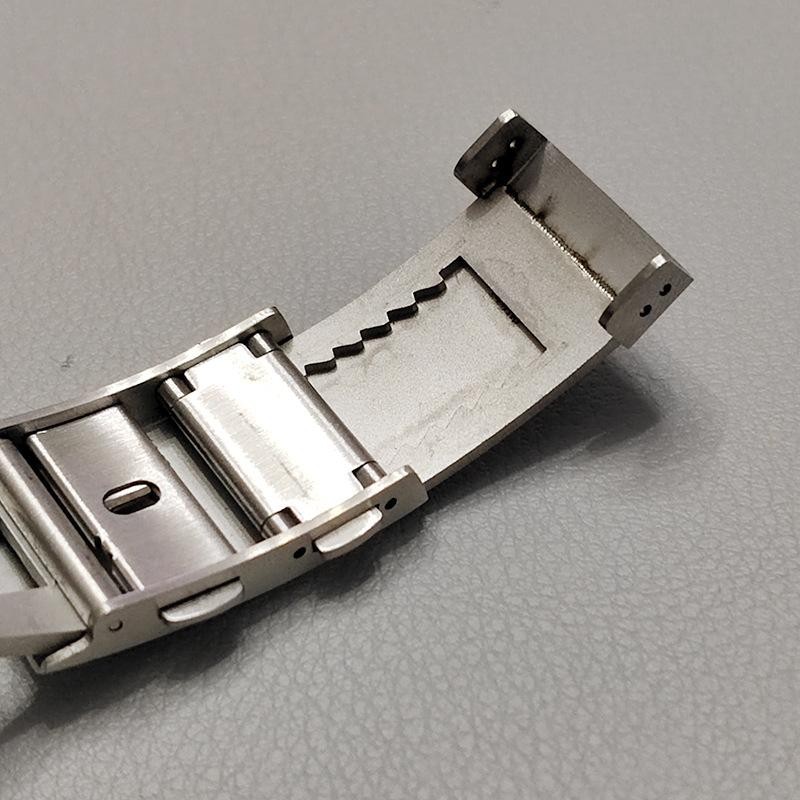 18/20/22mm 316L Stainless Steel Watch Clasp Adjustable Folding Buckle Metal