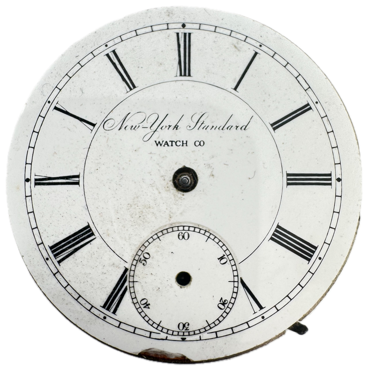 Antique 6s 1892 New York Standard 11 Jewel Pocket Watch Movement 48 USA