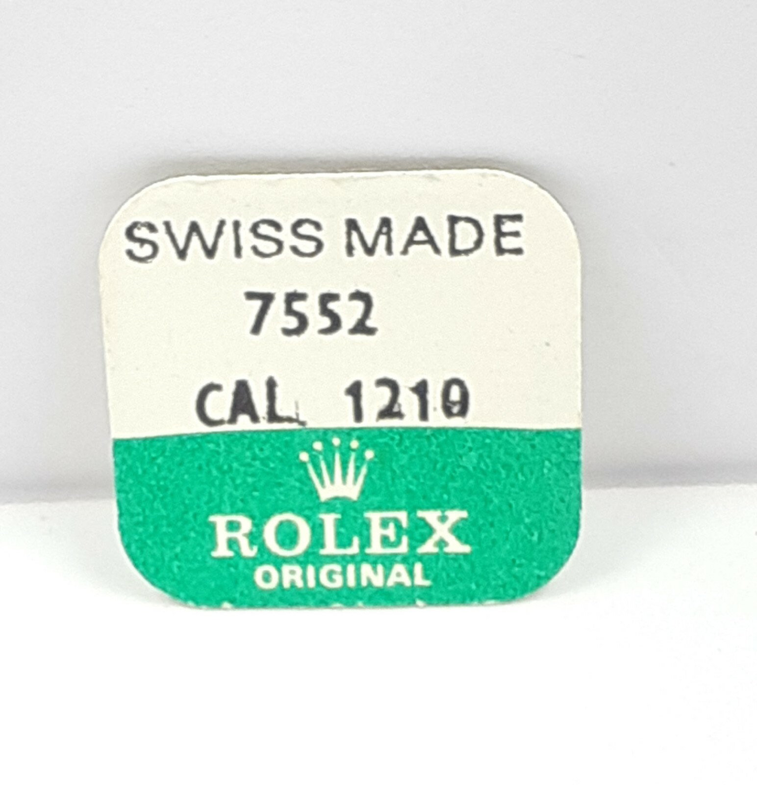 Original Rolex Spare Part No 7552 CAL 1210 Crown Wheel NOS Sealed