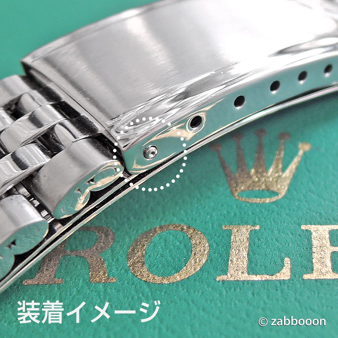 Genuine Rolex Swiss Clasp Spring Bar Buckle for Oyster Bracelet 7836 78360