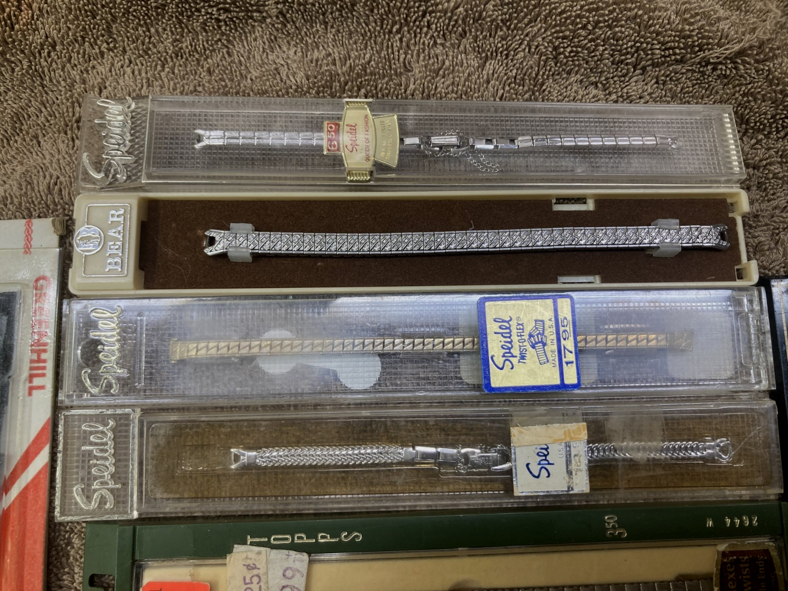 10 Vintage NOS Wrist Watch Bands