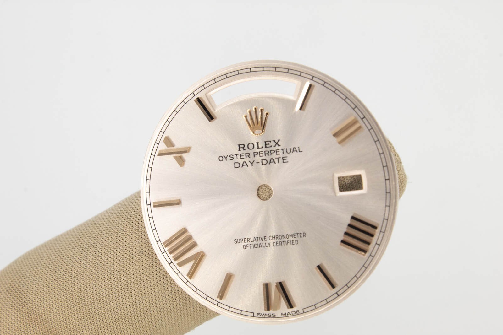 Rolex Day-Date 40mm Sunburst Roman Everose Dial Model 228235 ULTRA RARE