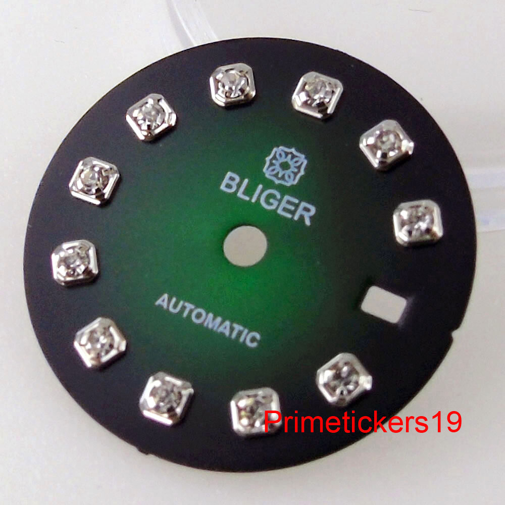 20.5mm Multicolor Sunburst/Gradient Watch Dial Diamond Markers Fit NH05 Movement