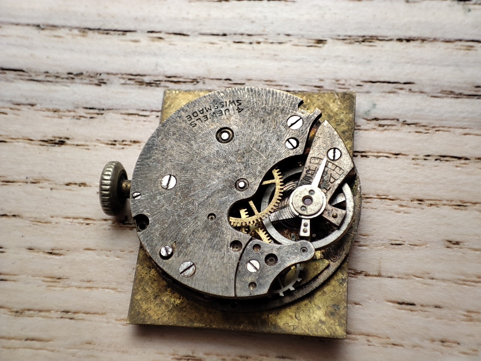 Meyer und Stüdeli Roamer Watch movement MST 353 – 19.4 mm – for parts