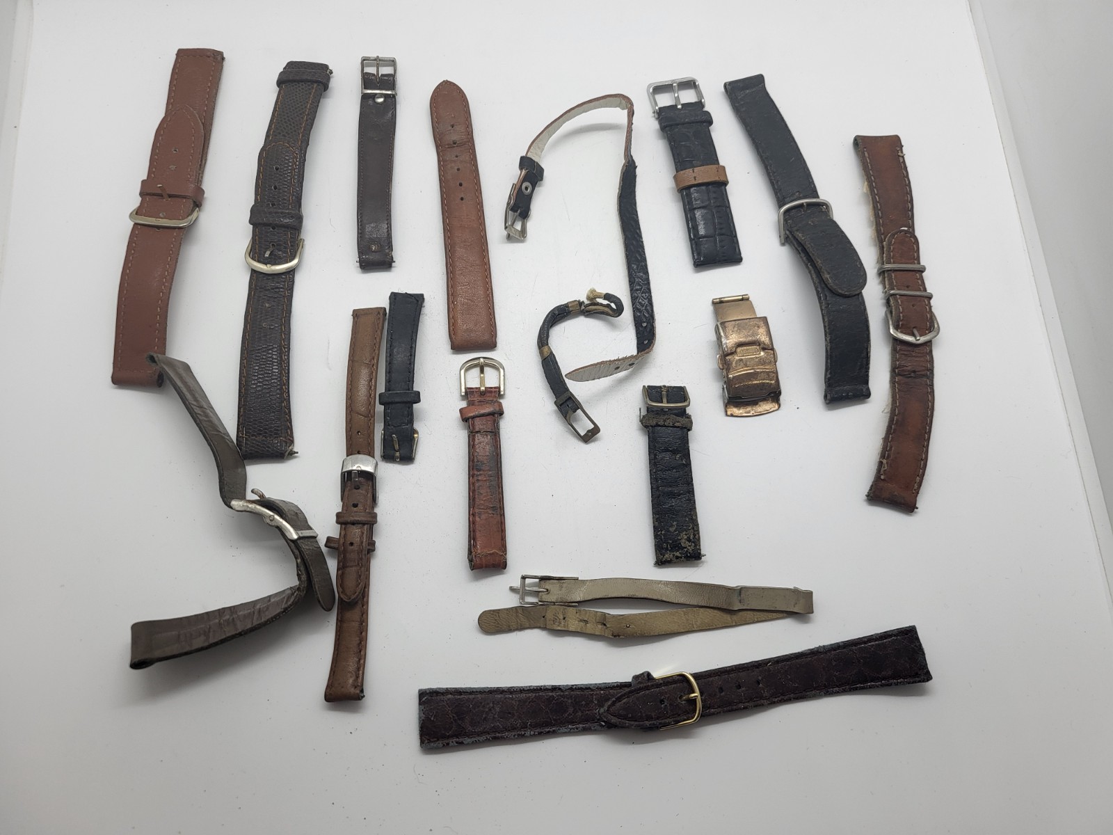 Vintage Old Watch Straps Various For Repair Or As Spare Parts USSR Era 2