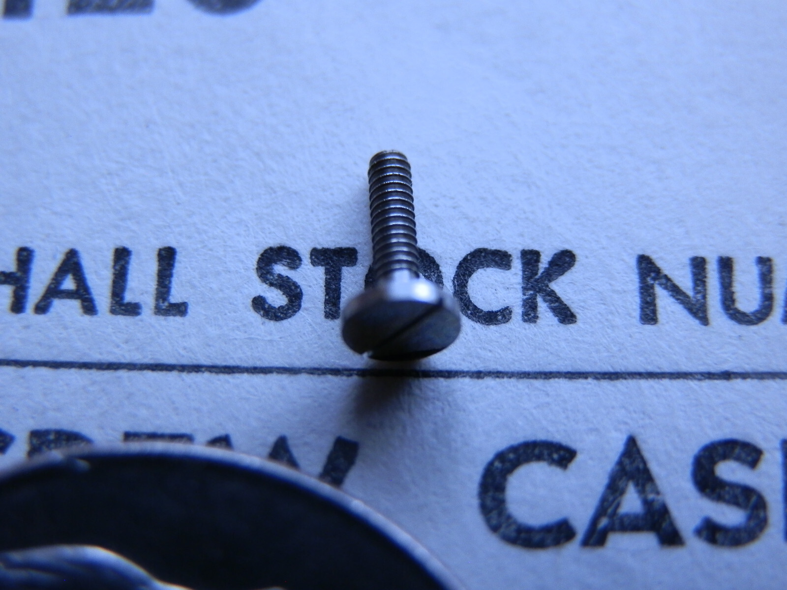 UT Unitas 429 Watch Case Clamp Screw Part (1 piece) New Old Stock
