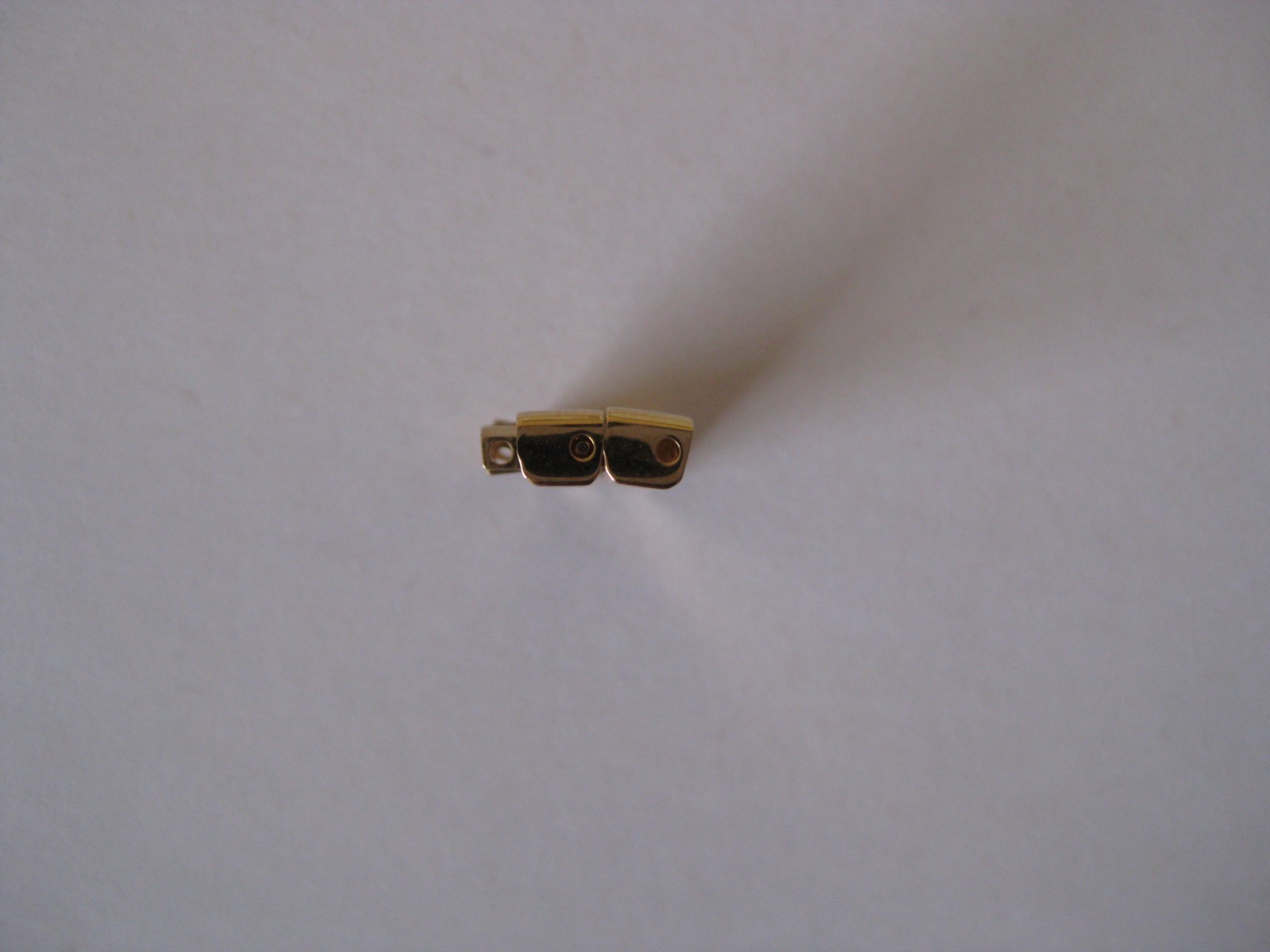 Omega 18K Solid Yellow Gold De Ville Armadillo Watch Band Link Part 19mm 2 Links