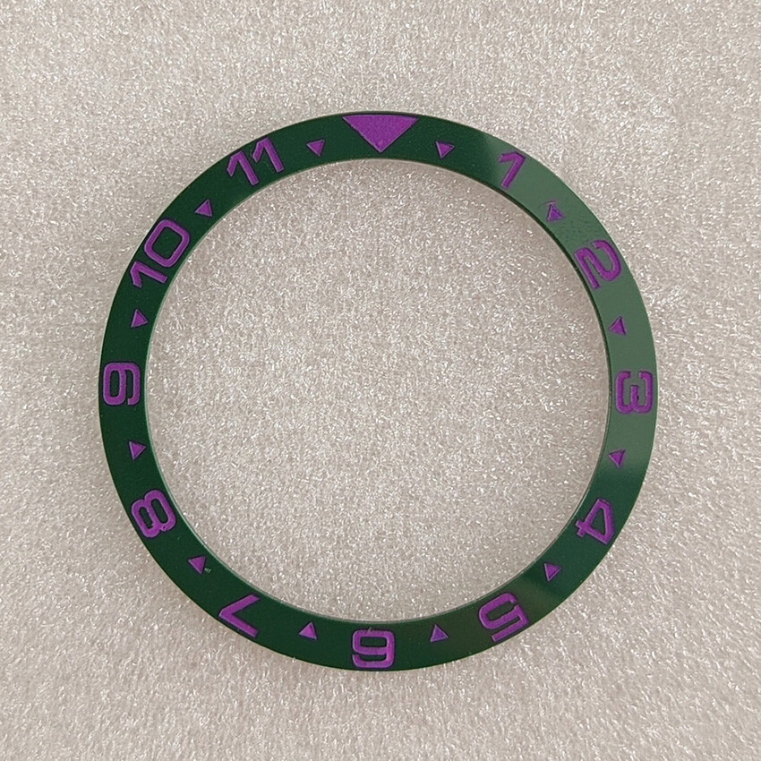 Replacement Flat Ceramic Bezel Outer Diameter 38MM Inner Diameter 31.5MM Bezel