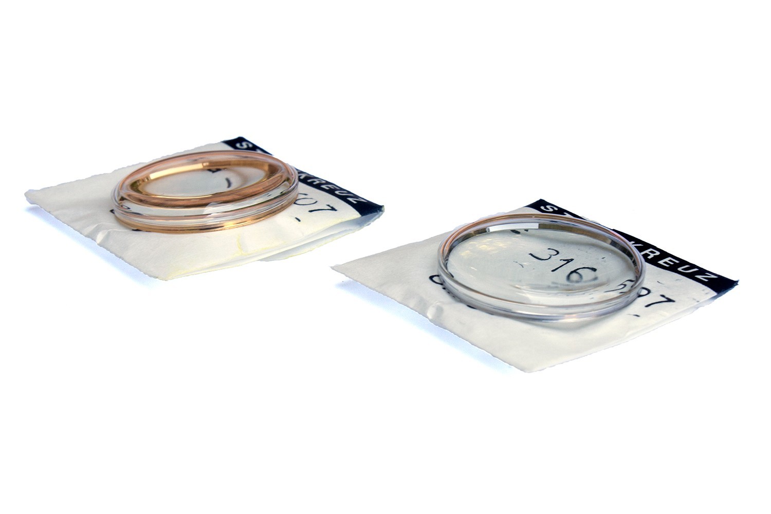 Plexi Plastic Crystal w/ Ring for Omega Seamaster, Seamaster Deville 5072