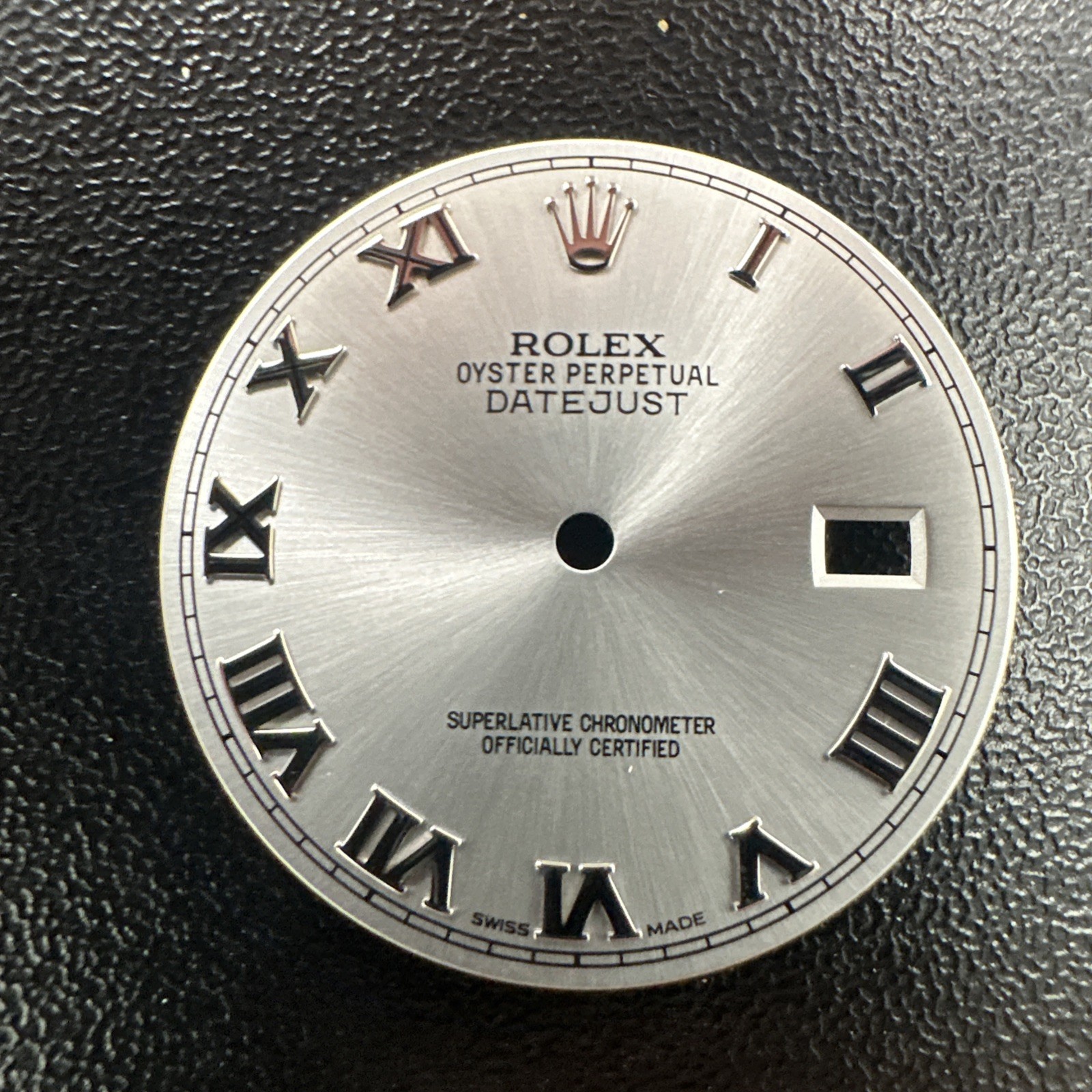 Rolex Dial Roman Silver 36mm Datejust S/S 116200/116234 Genuine Authentic
