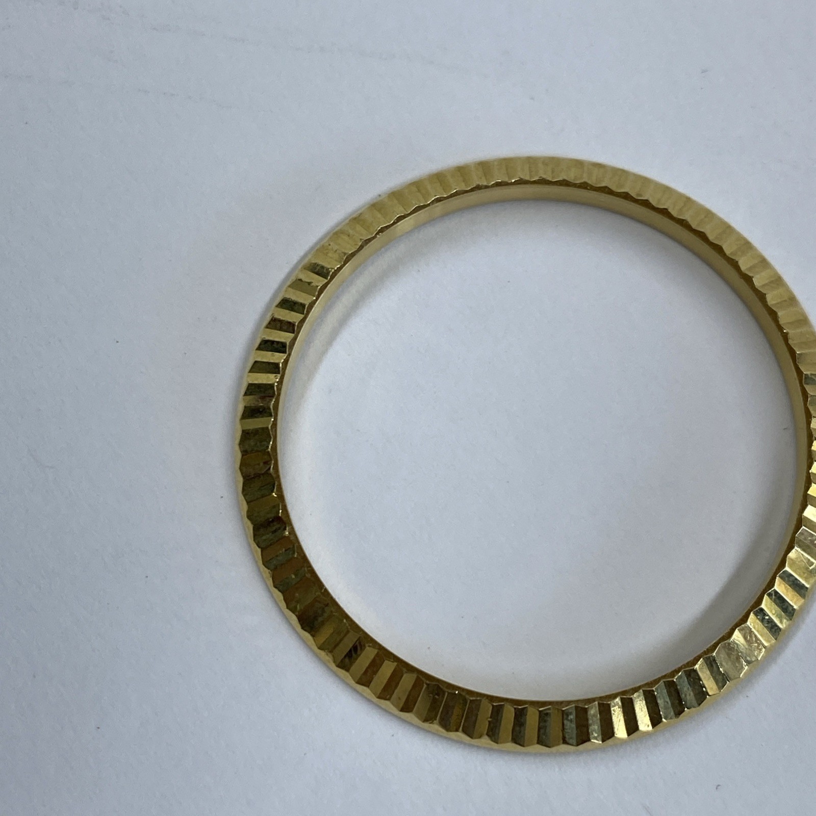 Fluted Bezel For 40MM Rolex President 228238, 228398, 228348 18KT ORIGINAL