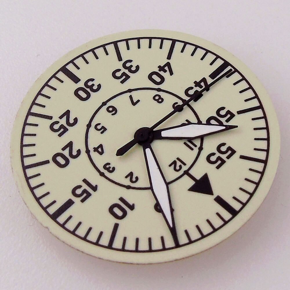 Full Lume Dial 29mm Watch Dial Hand Fit for NH35A NH36A Miyota PT5000 Dive Case