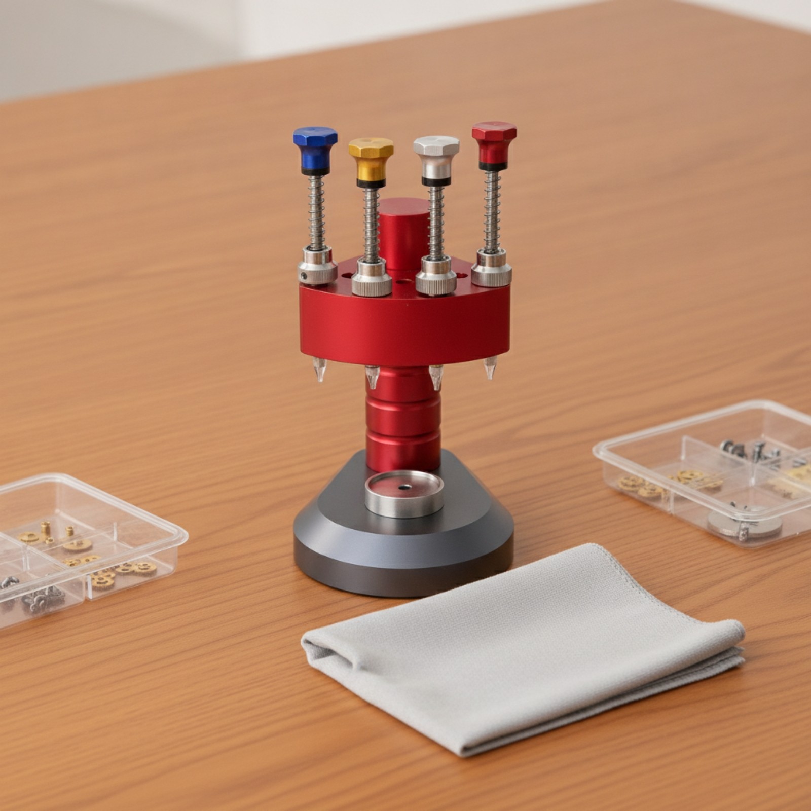 Manual Watch Hand Setter Metal Watch Hand Setting Machine Colored Tops