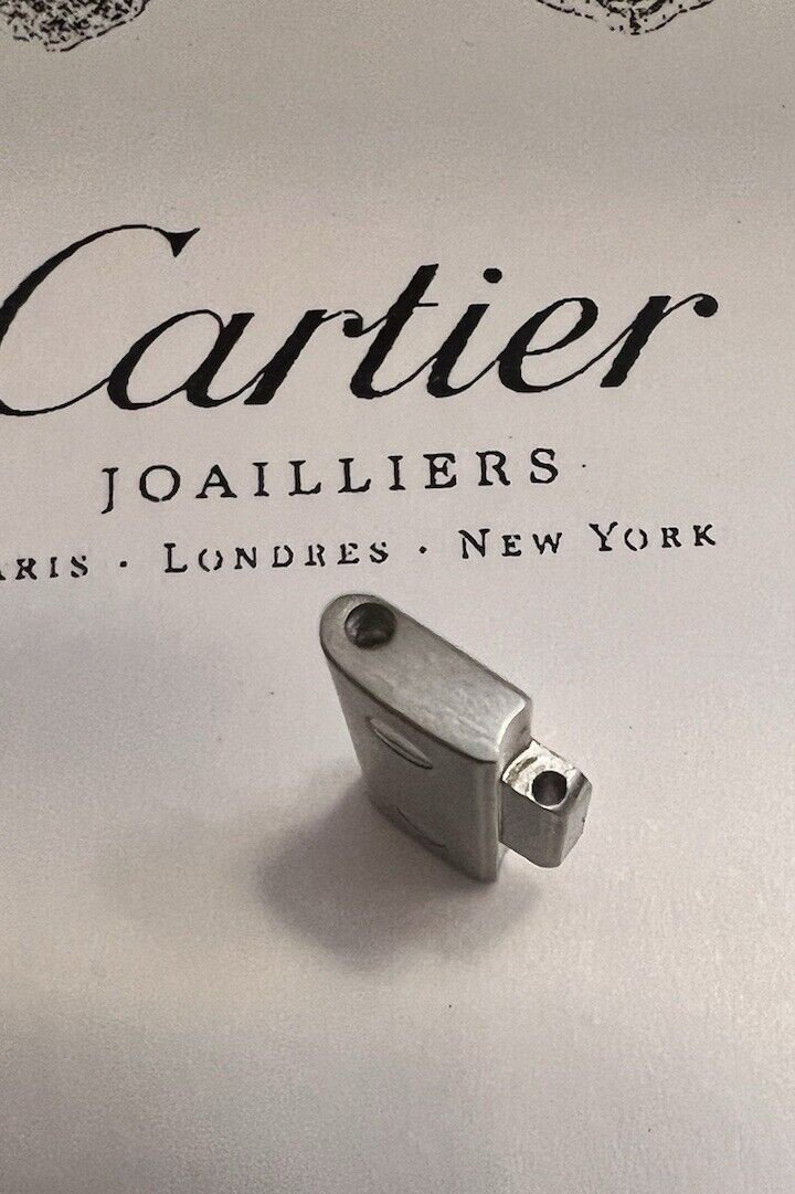 Cartier Watch Link Santos Stainless Steel 16mm NEW UNUSED COMPLETE Swiss Made