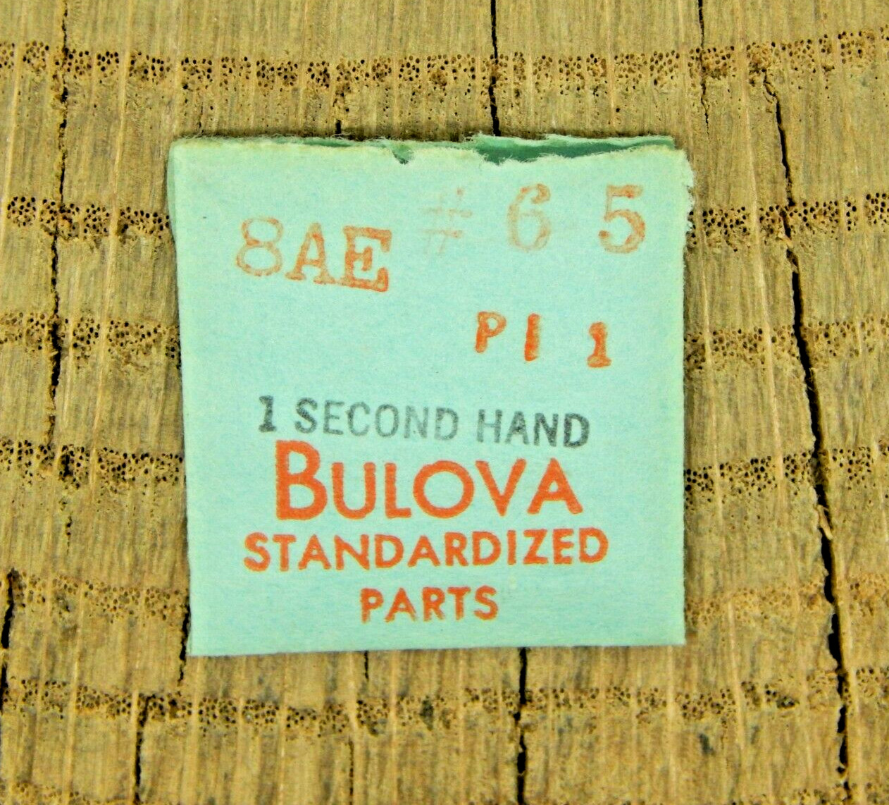 Genuine Bulova 8AE PI 1 Second Hand Watch Part 65 NEW OLD STOCK
