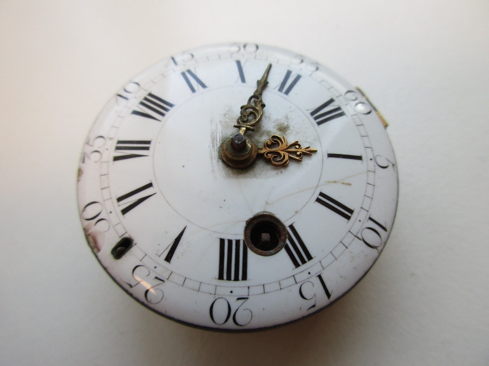 Verge Fusee pocket watch movement Le Roy Paris – for parts