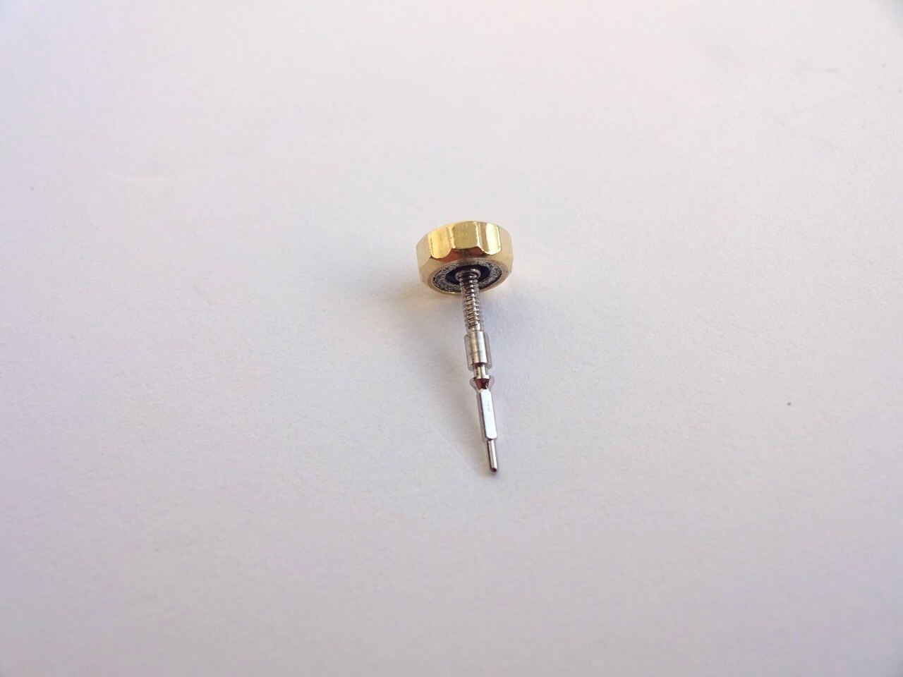 Baume & Mercier Gold Crown Stem ESA9162 ESA9164 F300Hz Tuning Fork (ref 575C)
