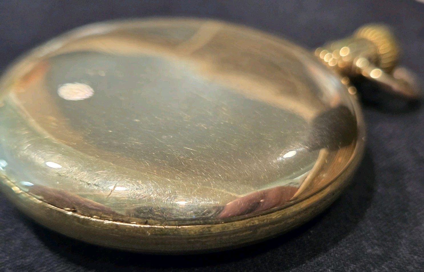 1917 Illinois A. Lincoln 16S 21 Jewels Railroad Pocket Watch Movement Runs