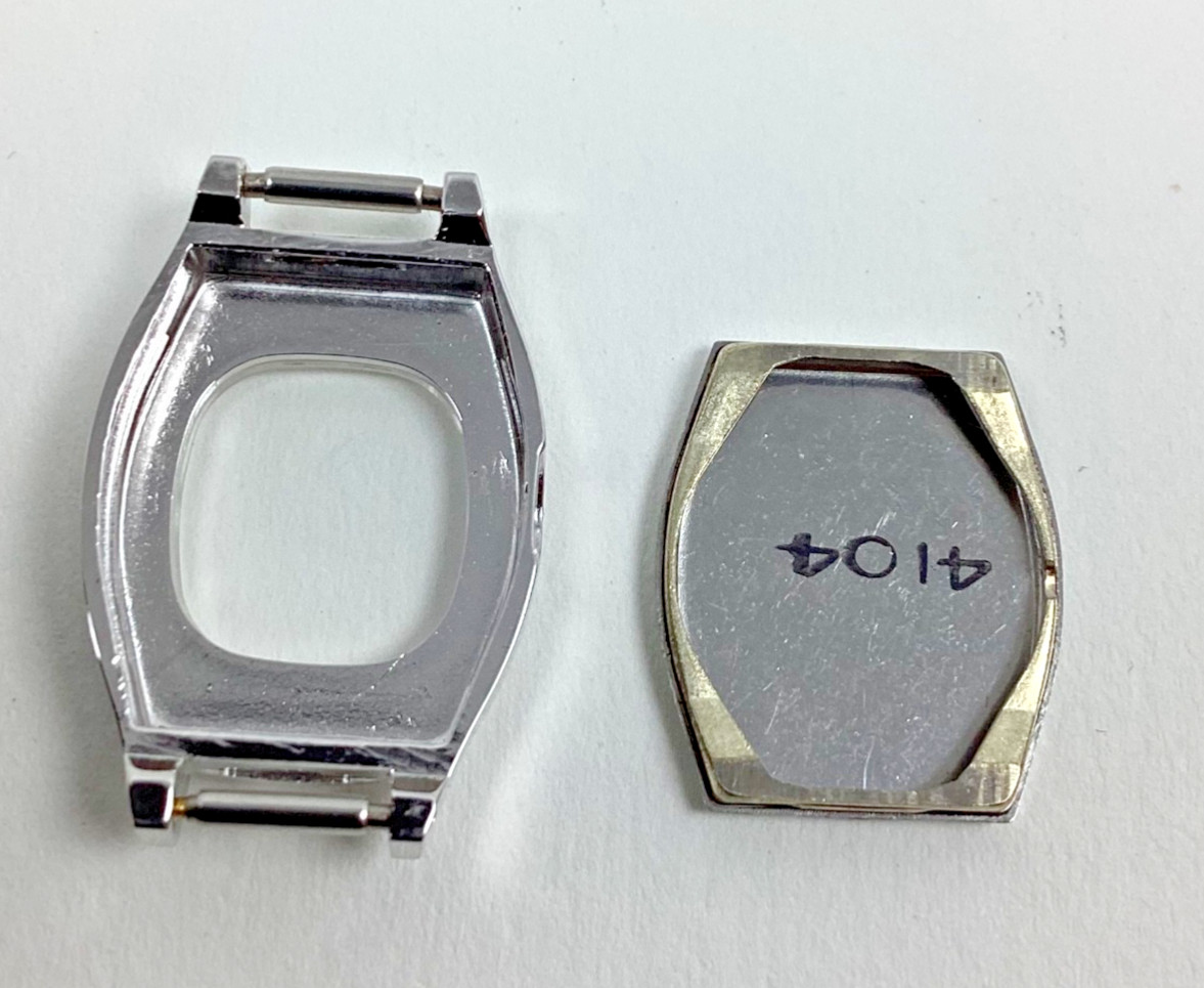 Lot Vintage Caravelle by Bulova Women’s Wrist Watch Case 4104 HB KB Silver NOS