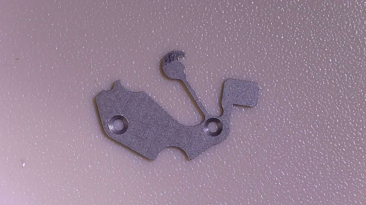 AS Schild 1220 Watch Part 445 Brake Spring For Slider Gray Stainless Steel