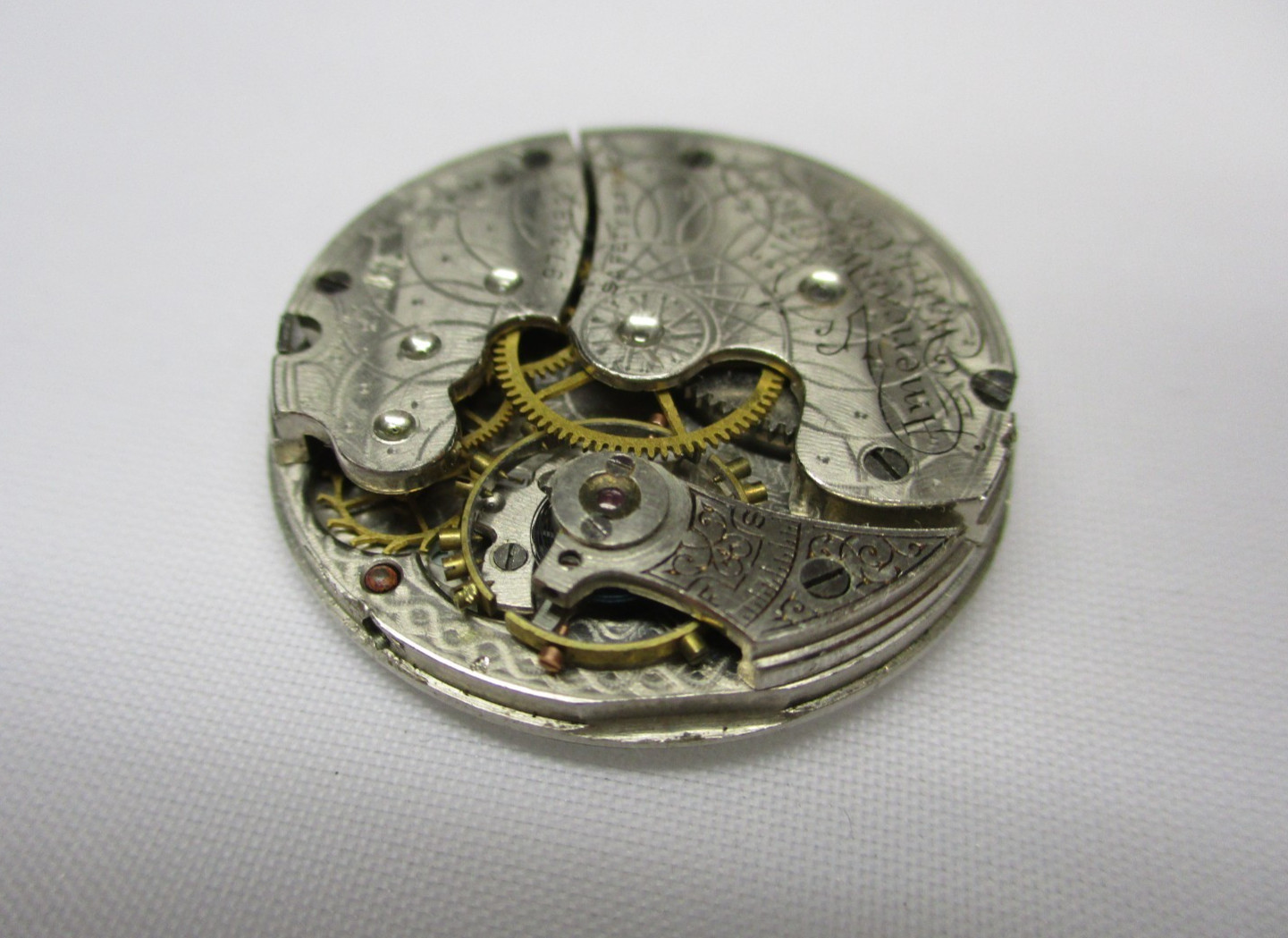 Rare American Waltham Watch Co. Grade: No. 61 (No. 65) Manual Movement & 2 Hands