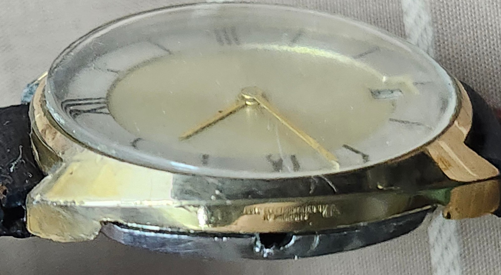 Enicar Swiss Watch 112-02-01 Cal. AR 1120 Repair/Parts No Crown